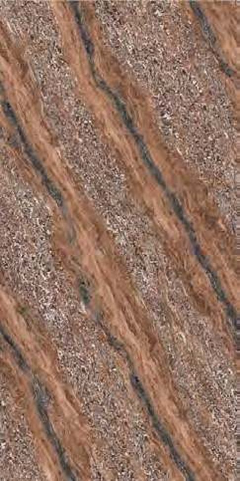 Dekto Brown — Glossy finish, 600 x 1200 mm