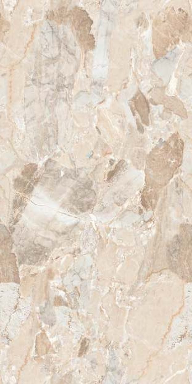 Fossil Beige — Glossy finish, 600 x 1200 mm