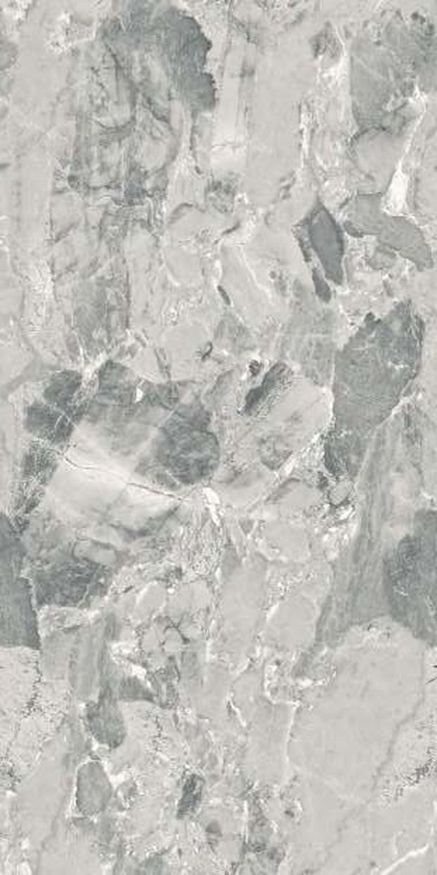 Fossil Grey — Glossy finish, 600 x 1200 mm