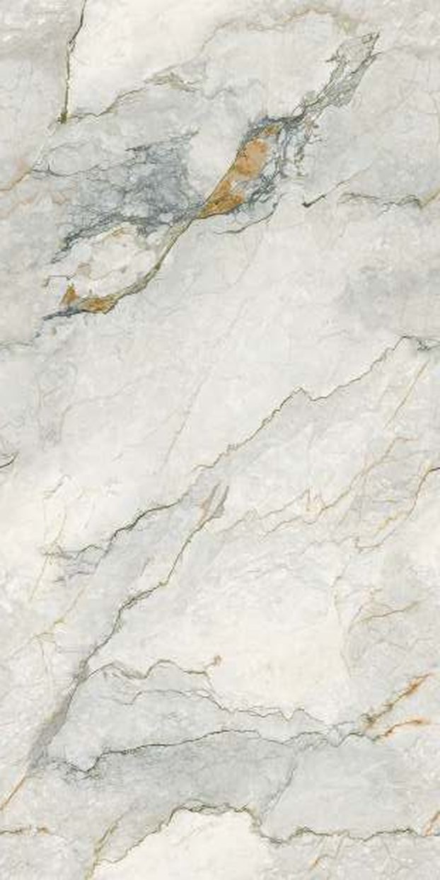 Hunk White — Glossy finish, 600 x 1200 mm