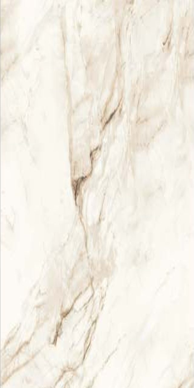 Lasa White — Glossy finish, 600 x 1200 mm