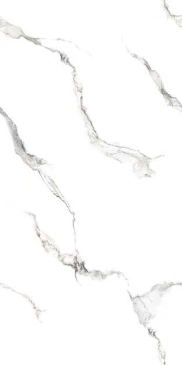 Swiss White — Glossy finish, 600 x 1200 mm