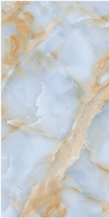 Blue Wave — Glossy finish, 600 x 1200 mm