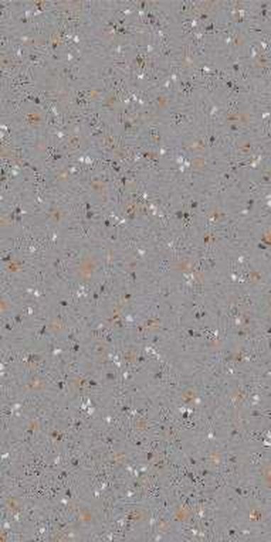 Terrazzo Ash — Glossy finish, 600 x 1200 mm