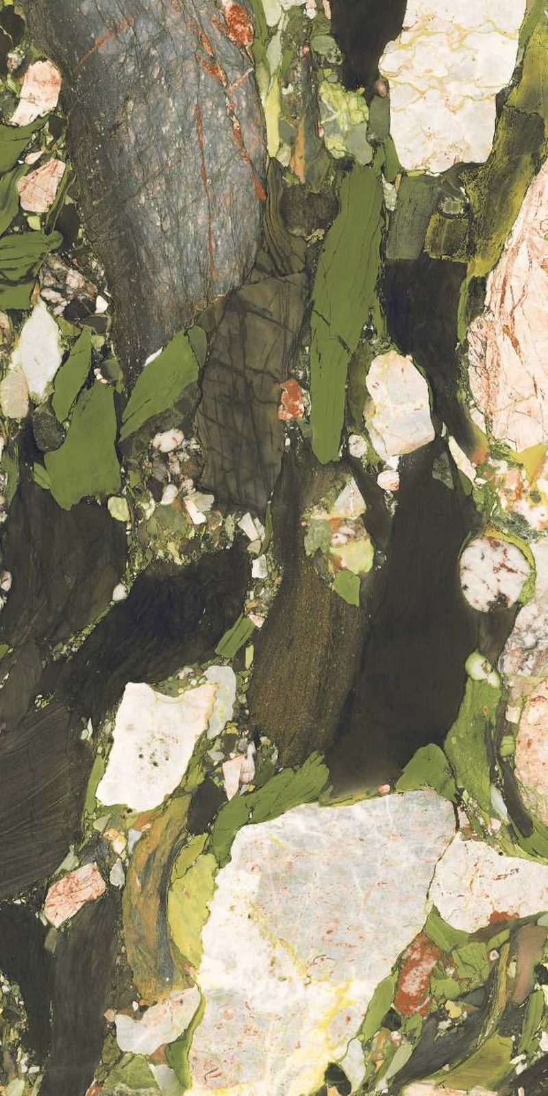 Polarish Green — High Gloss finish, 600 x 1200 mm