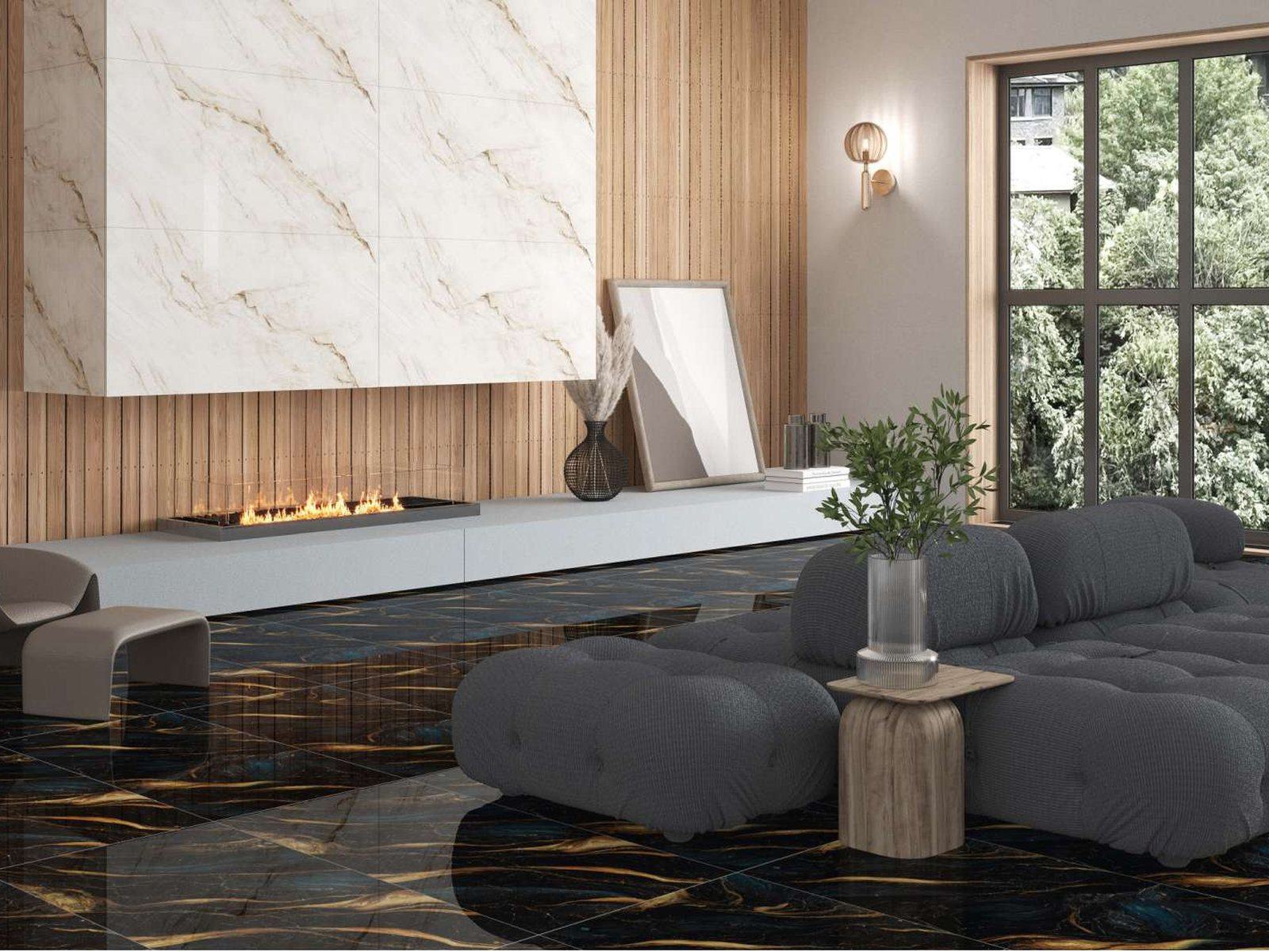 Super High Gloss Collection tiles in situ