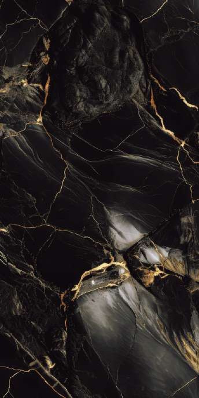 Volcara Black — High Gloss finish, 600 x 1200 mm